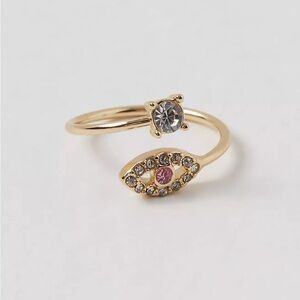 New Free People Evil Eye Midi Ring
